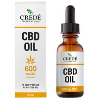 Credé CBD in Cold-Pressed Hemp Seed Oil 600mg